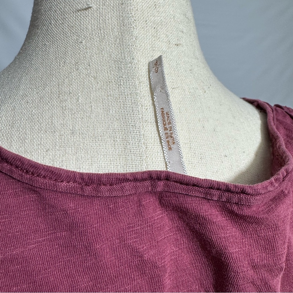 Free People • Tuck Me In Embellished Tank Top Raspberry S ASO Elena Gilbert - Picture 5 of 8